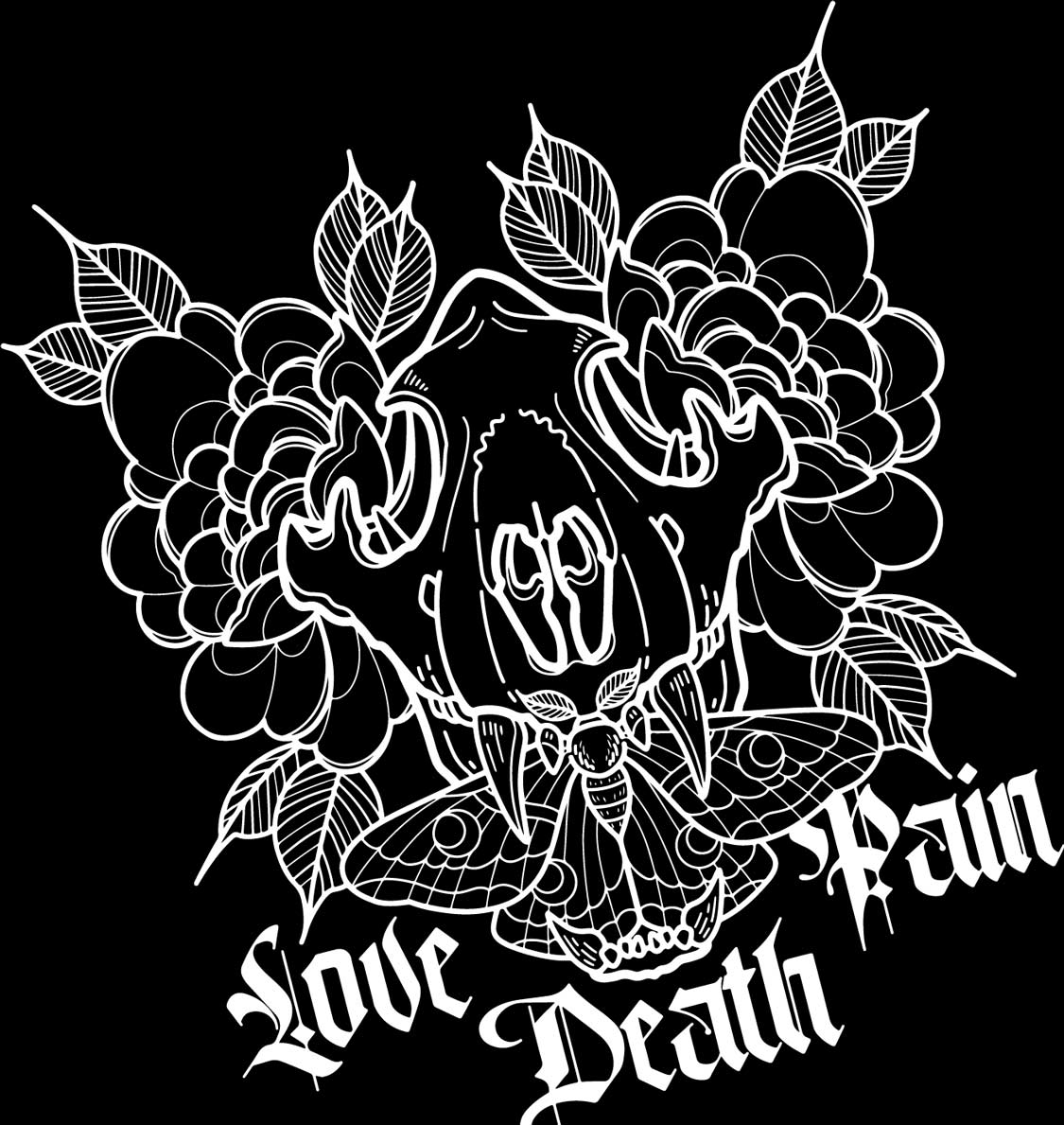 Love death pain logo